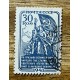 RUSIA 1942 Yv 852 ESTAMPILLA USADA 80 EUROS